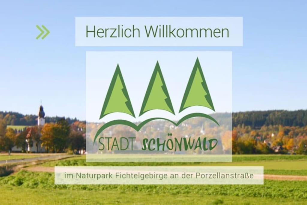 Ferienwohnung Oxana Im Naturpark Fichtelgebirge Schonwald  Εξωτερικό φωτογραφία