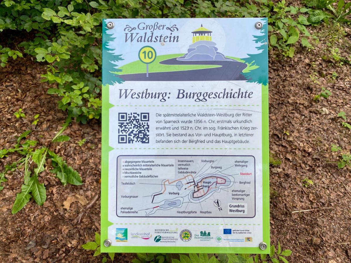 Ferienwohnung Oxana Im Naturpark Fichtelgebirge Schonwald  Εξωτερικό φωτογραφία