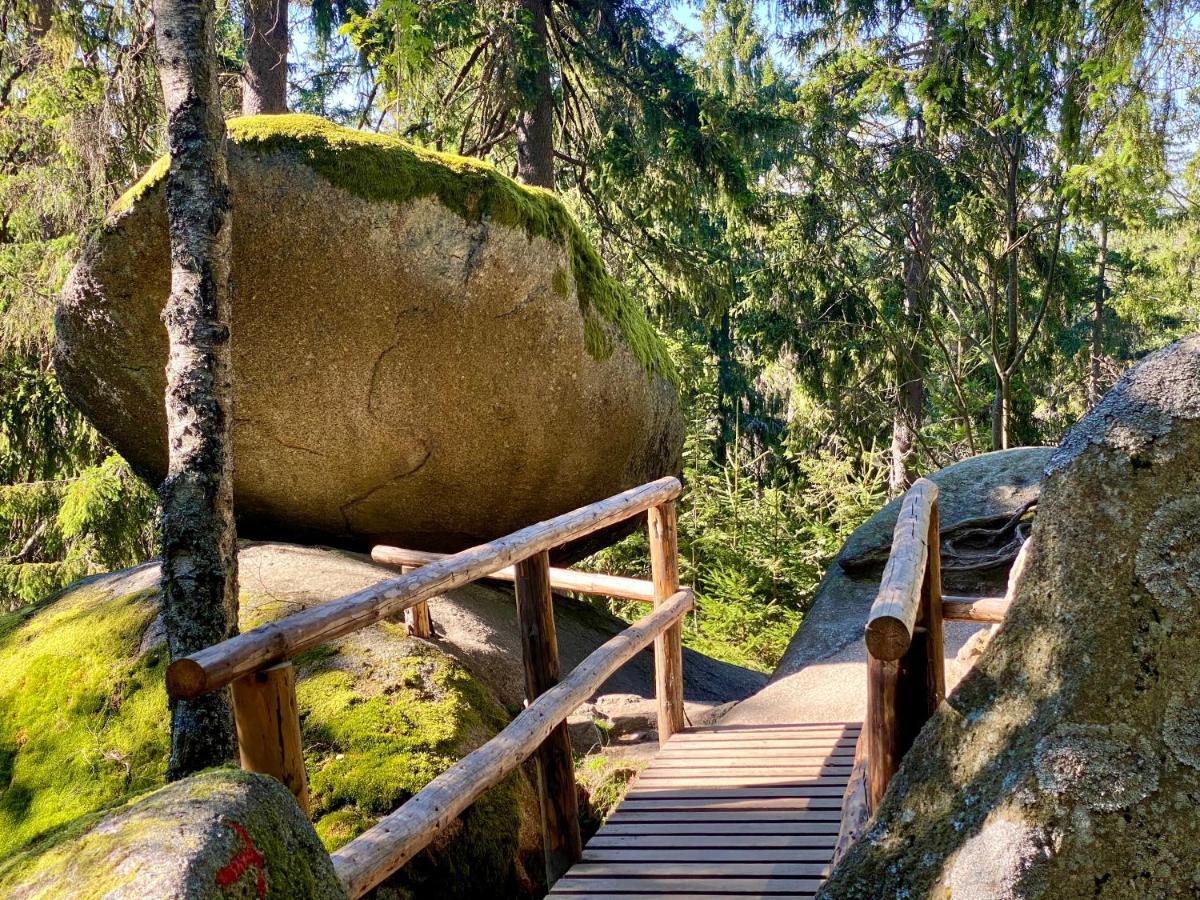 Ferienwohnung Oxana Im Naturpark Fichtelgebirge Schonwald  Εξωτερικό φωτογραφία