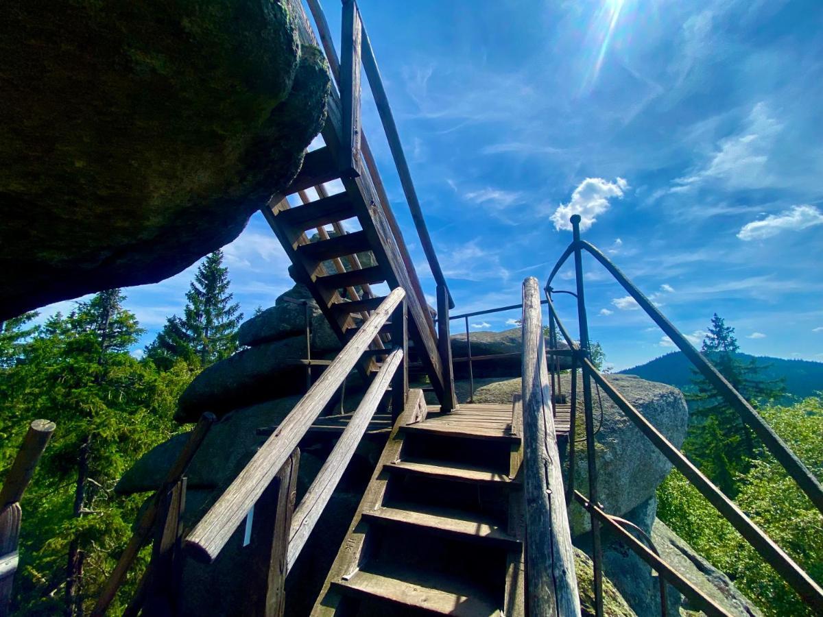 Ferienwohnung Oxana Im Naturpark Fichtelgebirge Schonwald  Εξωτερικό φωτογραφία